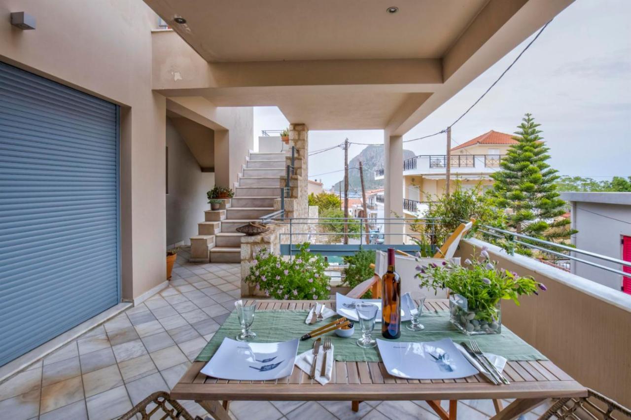 Monemvasia Modern Flat With Partial View ภายนอก รูปภาพ