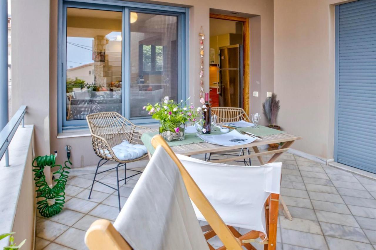 Monemvasia Modern Flat With Partial View ภายนอก รูปภาพ