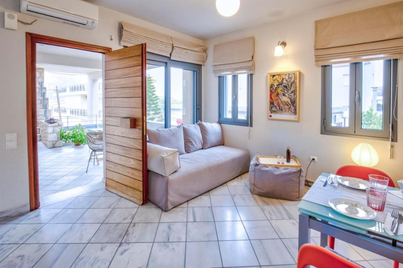 Monemvasia Modern Flat With Partial View ภายนอก รูปภาพ